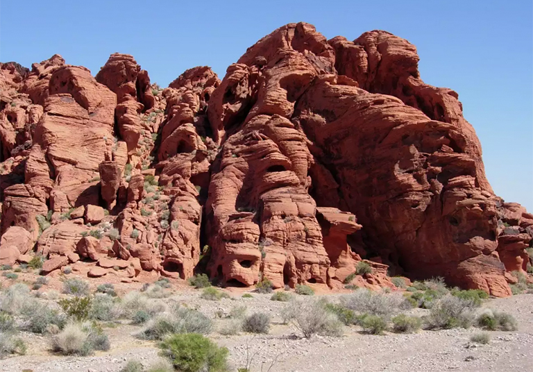 內華達州火州立公園谷地質指南（一）