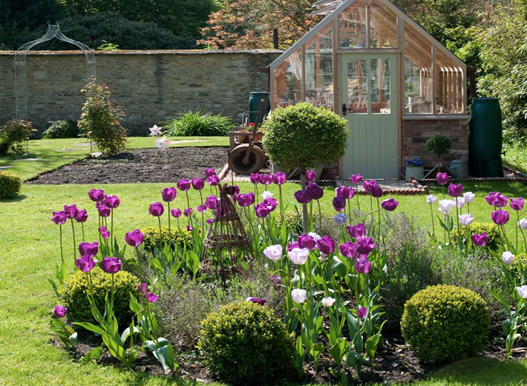 使用植物花園玻璃溫室的傳統方法和創新方法（下）