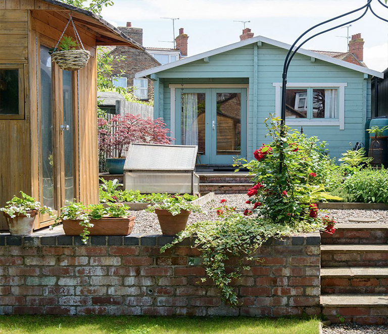 植物花園棚屋的創意想法——專用室外房間項目的設計（下）