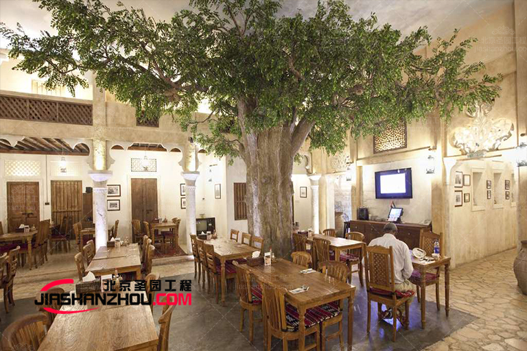 保定高陽仿真樹廠家 室內外仿真樹上門安裝支持定做