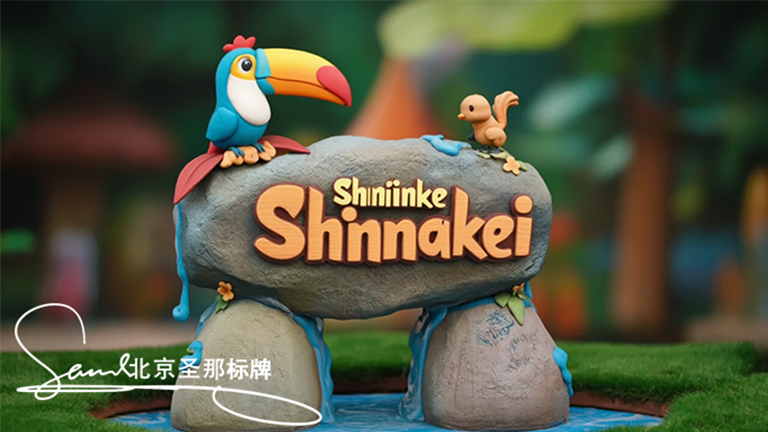 長沙水泥仿木標識牌的優勢成本效益明顯且高效便捷