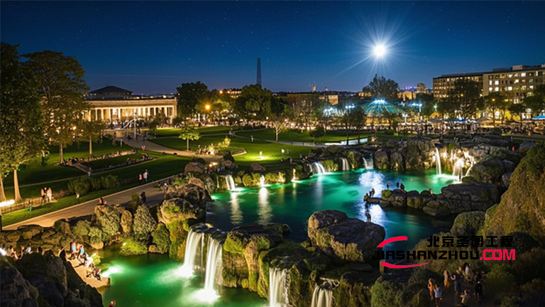 甘肅締造自然之美的塑石假山 讓人心靈幸福獲得簡單的美好