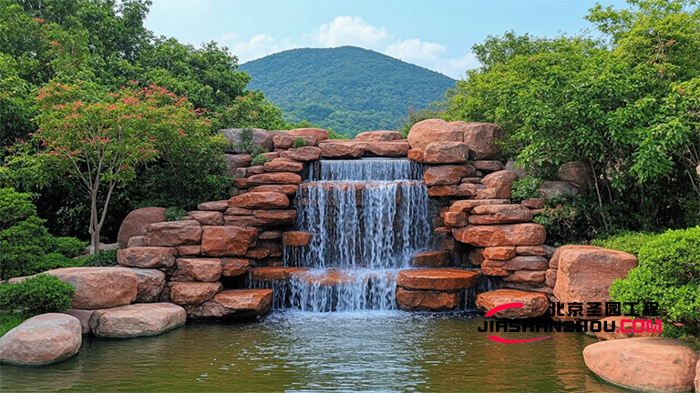 黑龍江仿真假山古城之秋輕輕一縷f 古城內的一抹秋色