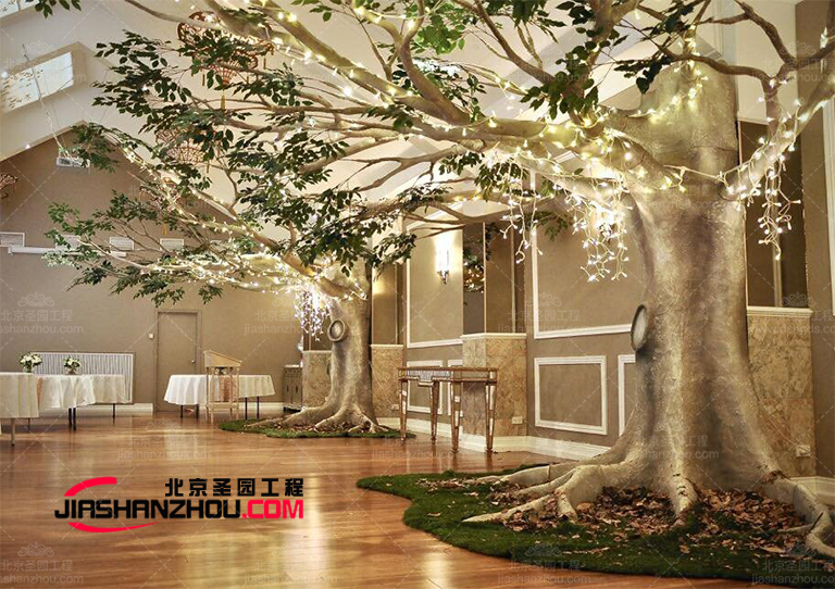 廣東仿真樹(shù)把室內(nèi)外柱子打造成為藝術(shù)游覽地 大大增加視覺(jué)感