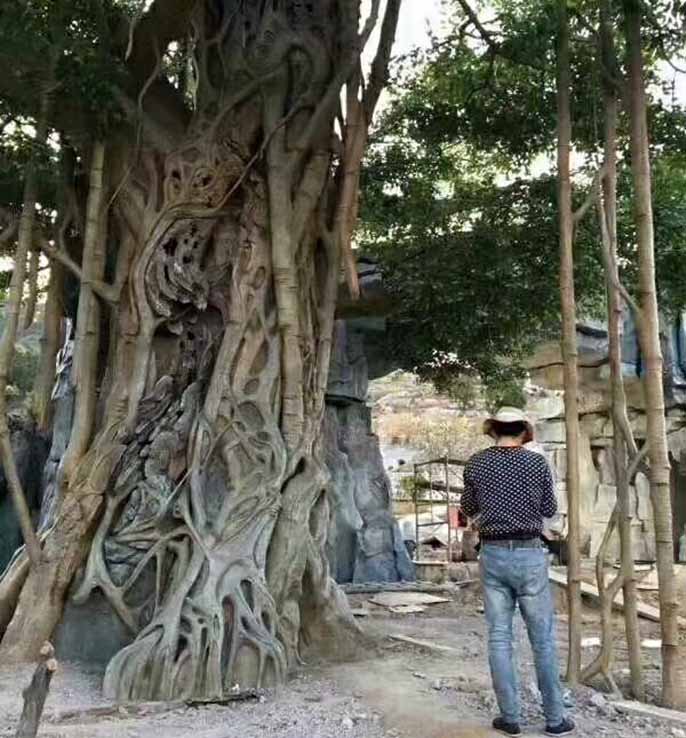 水泥假樹.jpg 水泥假樹