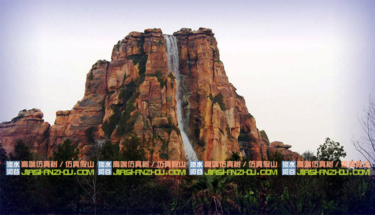 水泥假山.jpg 水泥假山