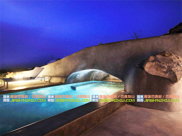 水泥假山.jpg 水泥假山