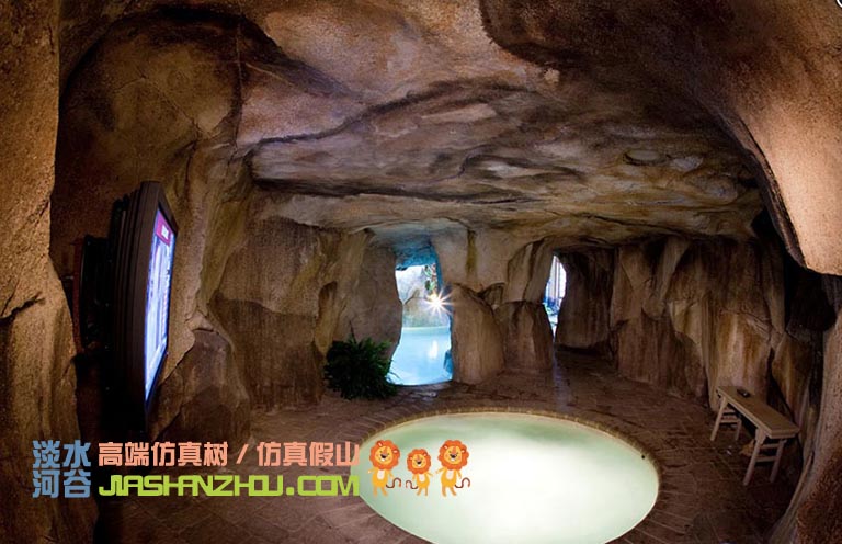 水泥假山.jpg 水泥假山