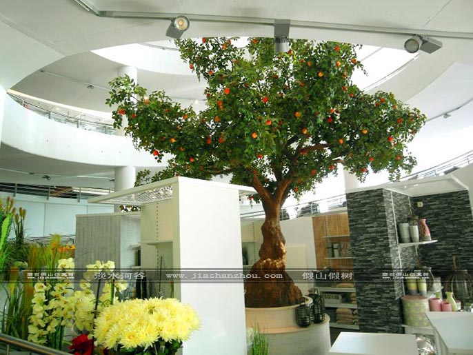 商場仿真樹