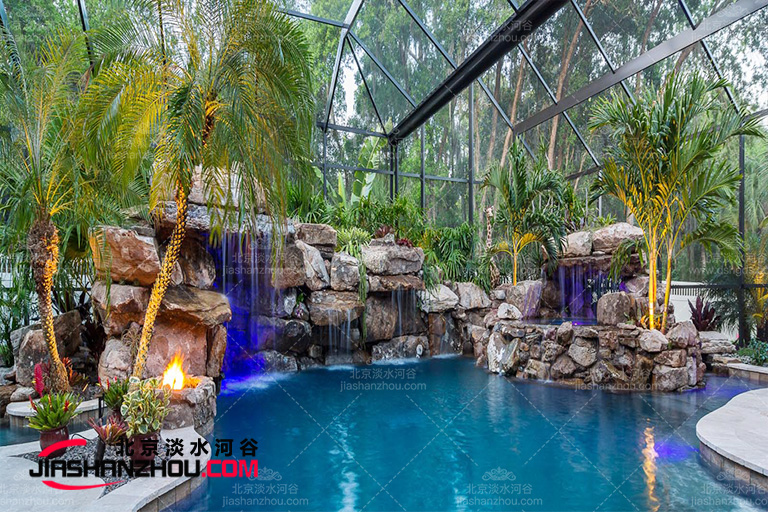 人工假山.jpg 人工假山