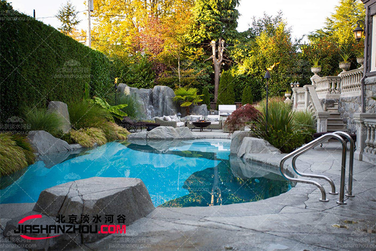 人工假山.jpg 人工假山