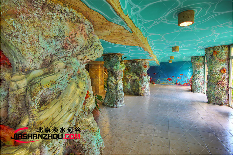 塑石水泥假山.jpg 塑石水泥假山