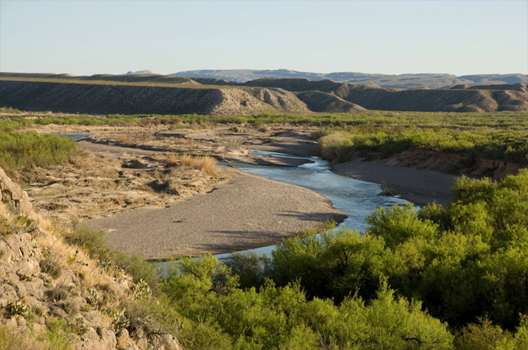 里奧格蘭德野生和風景秀麗的河