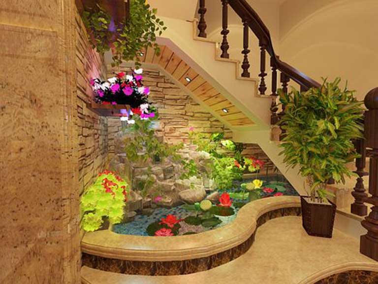 室內假山景觀圖片大全