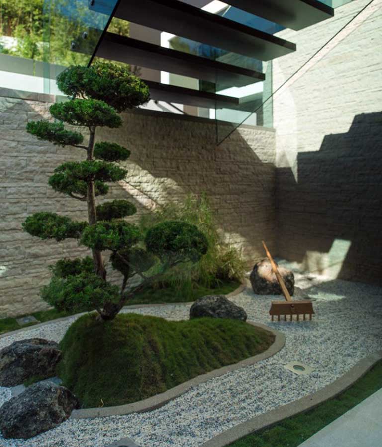 室內假山景觀圖片大全