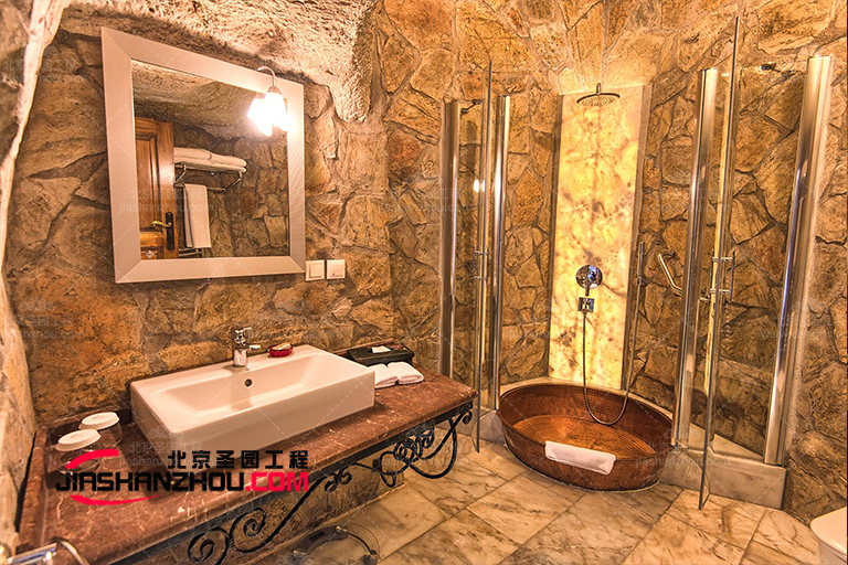 洞穴民宿浴室.jpg 洞穴民宿浴室