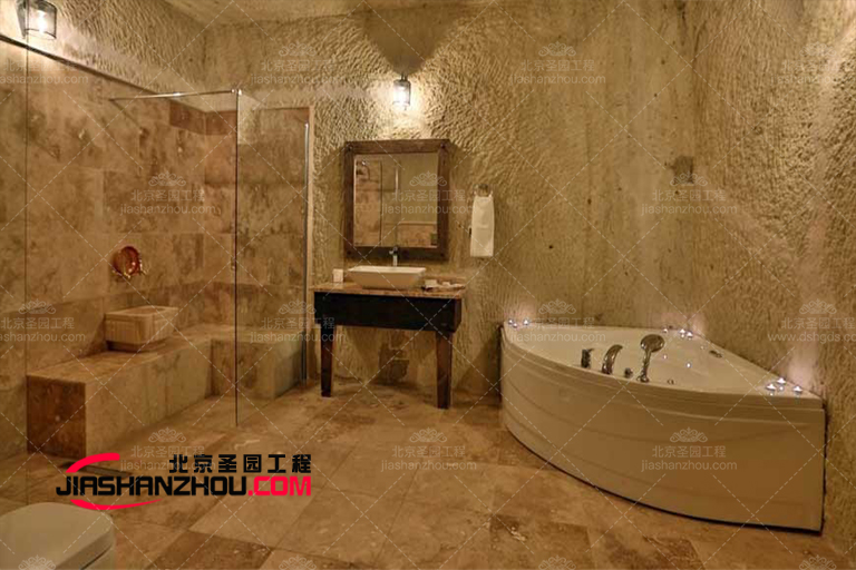 洞穴酒店衛浴.jpg 洞穴酒店衛浴