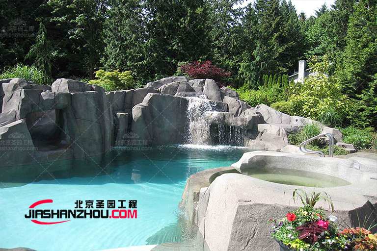 塑石假山水池.jpg 塑石假山水池