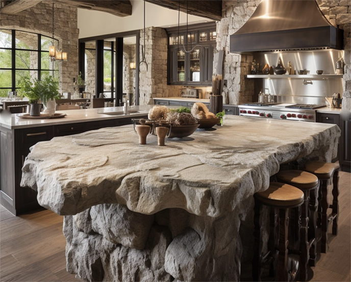 水泥仿木餐桌.jpg 水泥仿木餐桌