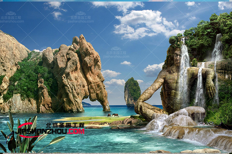 水泥假山.jpg 水泥假山.jpg