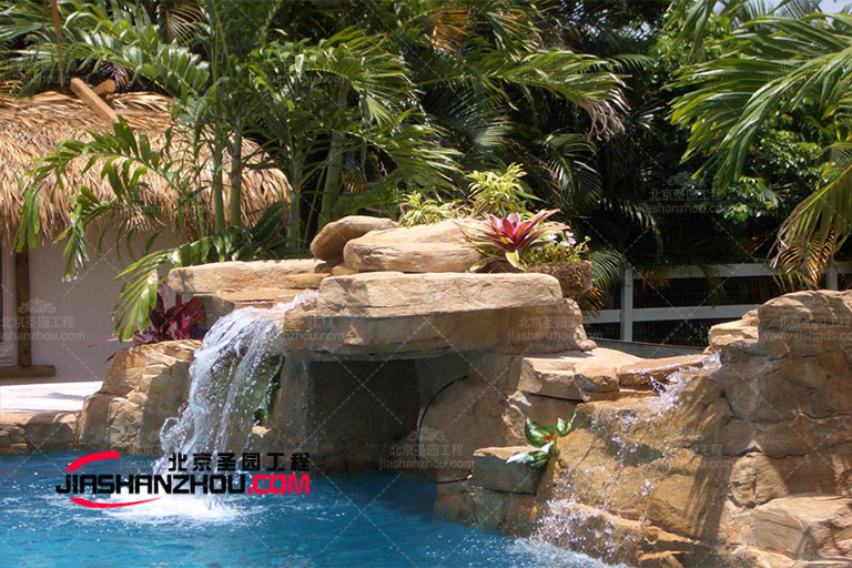 水泥假山.jpg 水泥假山