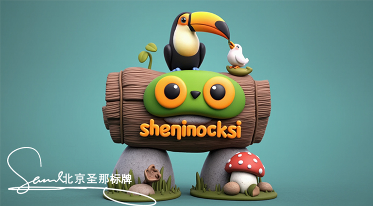 水泥仿木標識牌