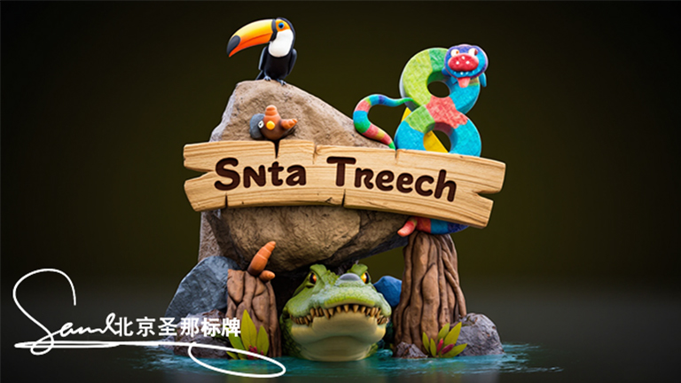 水泥仿木標(biāo)識牌.jpg 水泥仿木標(biāo)識牌