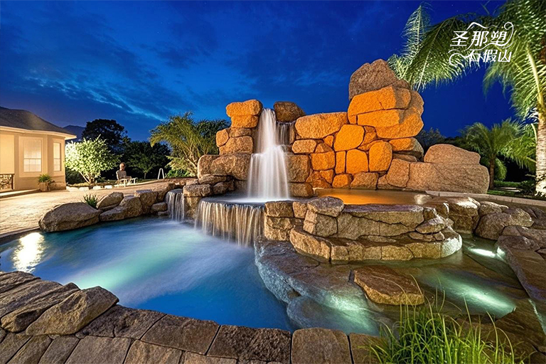 水泥假山.jpg 水泥假山